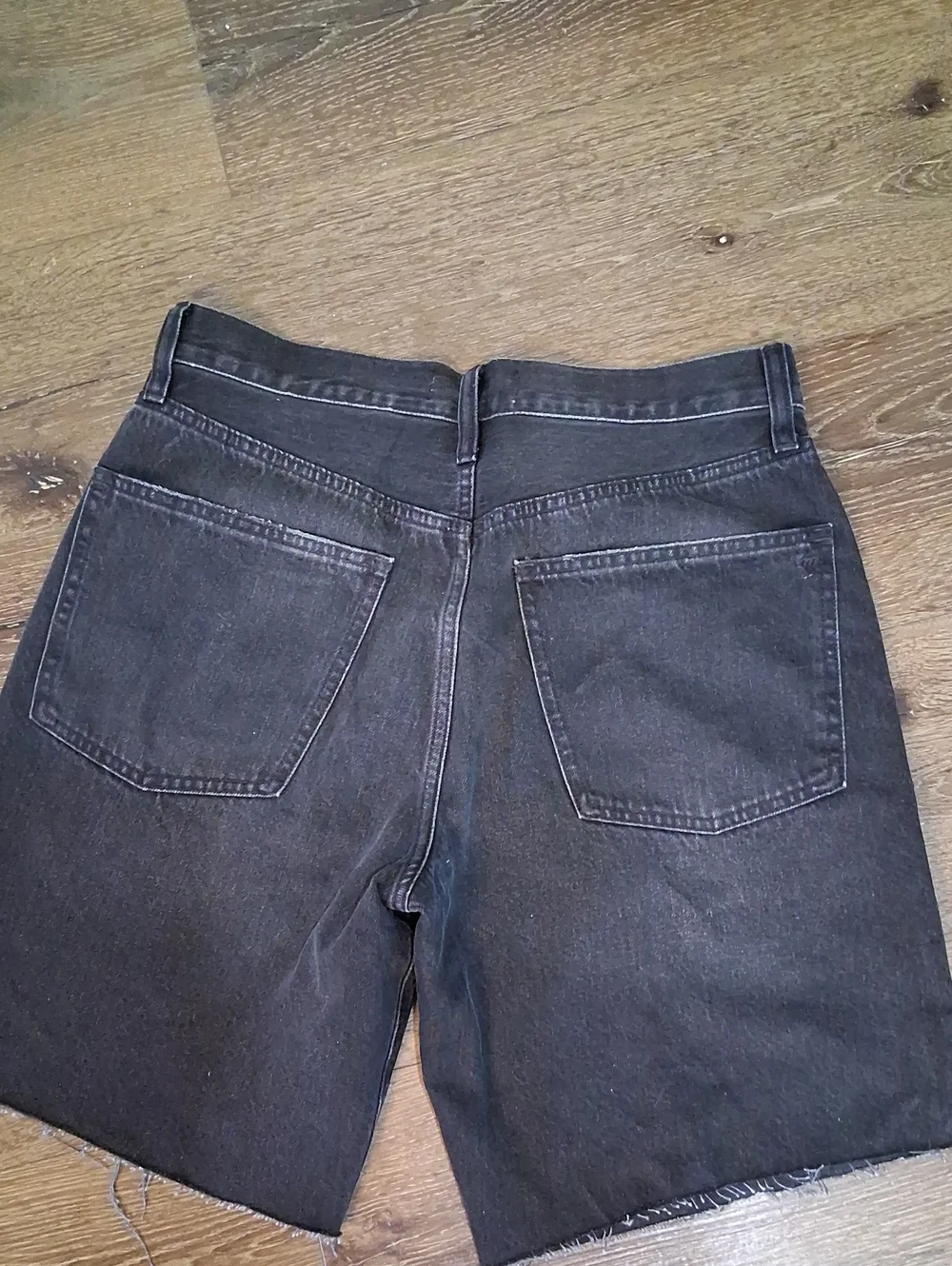 Madewell The Essex Long Baggy Denim Shorts Size 28 NWT